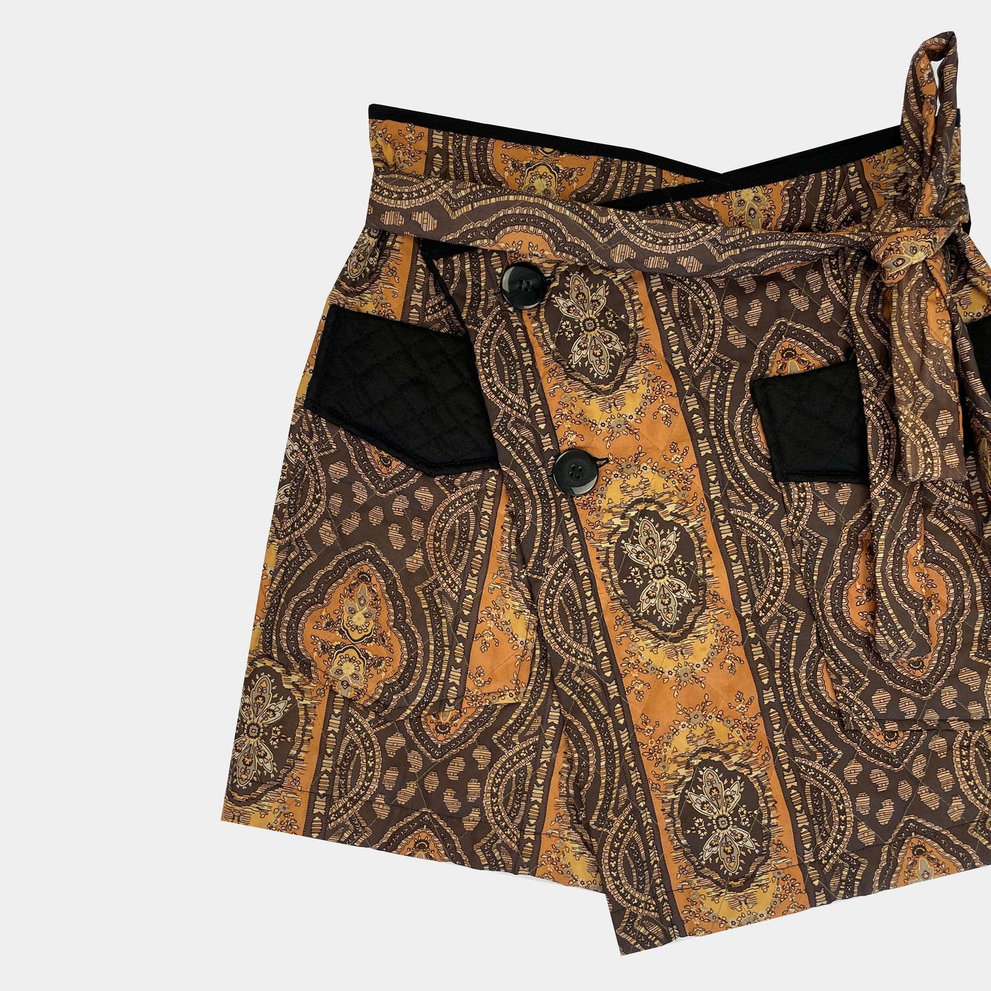 Upcycled Ethnic Mini Skirt - Yestodaybrand