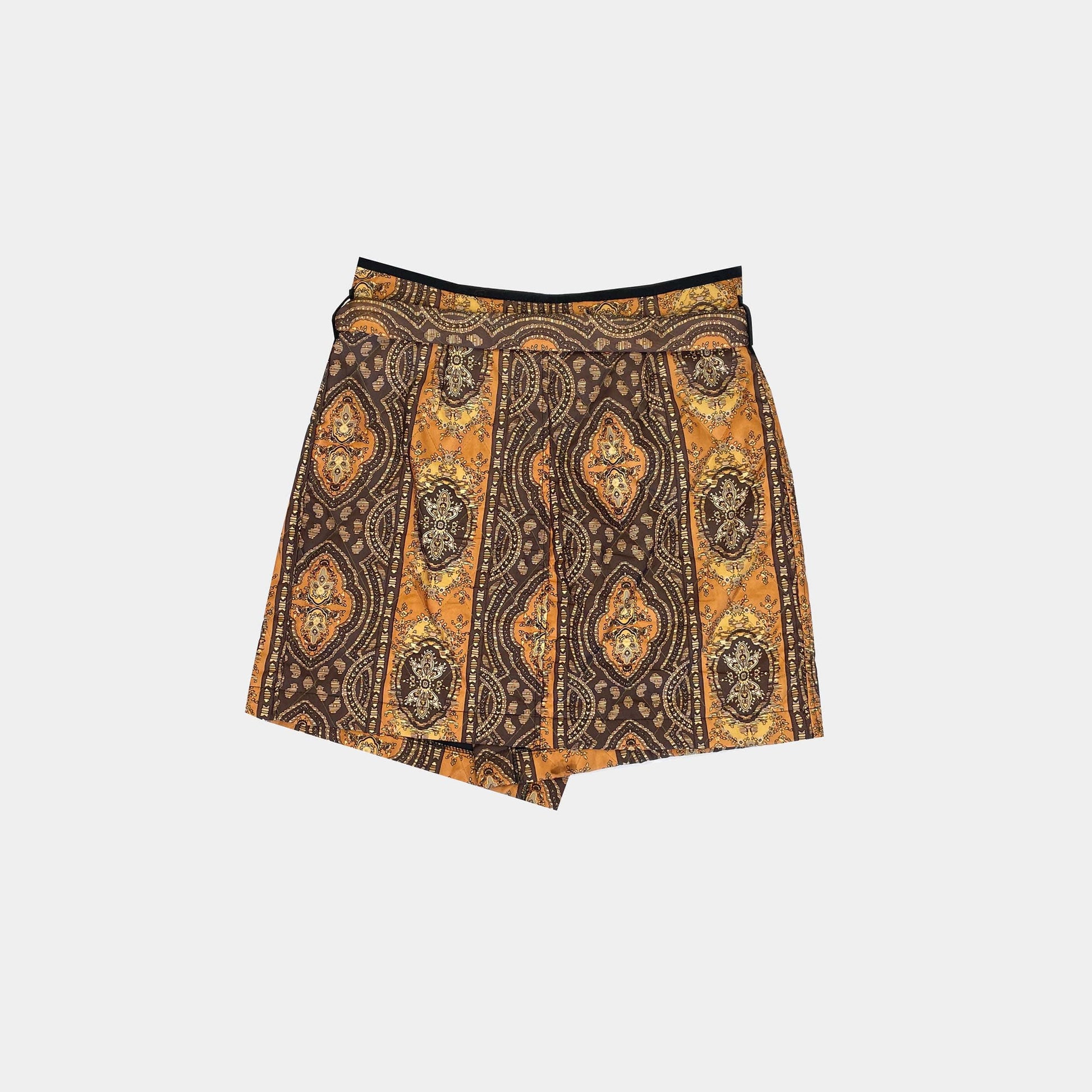 Upcycled Ethnic Mini Skirt - Yestodaybrand